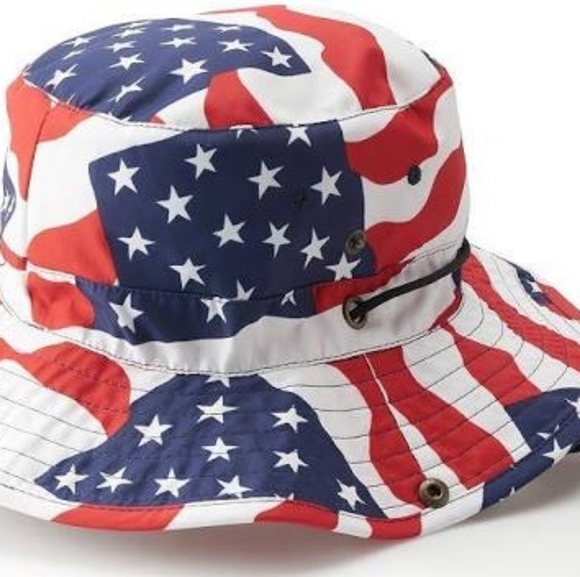Urban Pipeline American Flag Bucket Hat 